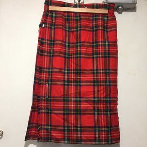 VINTAGE HECTOR RUSSELL KILTMAKER GROUP MIDI SKIRTS SIZE 30